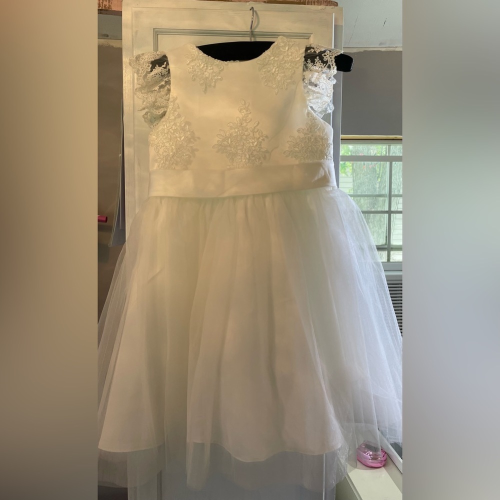 JJ’s House‎ Flower Girl Dress in Ivory